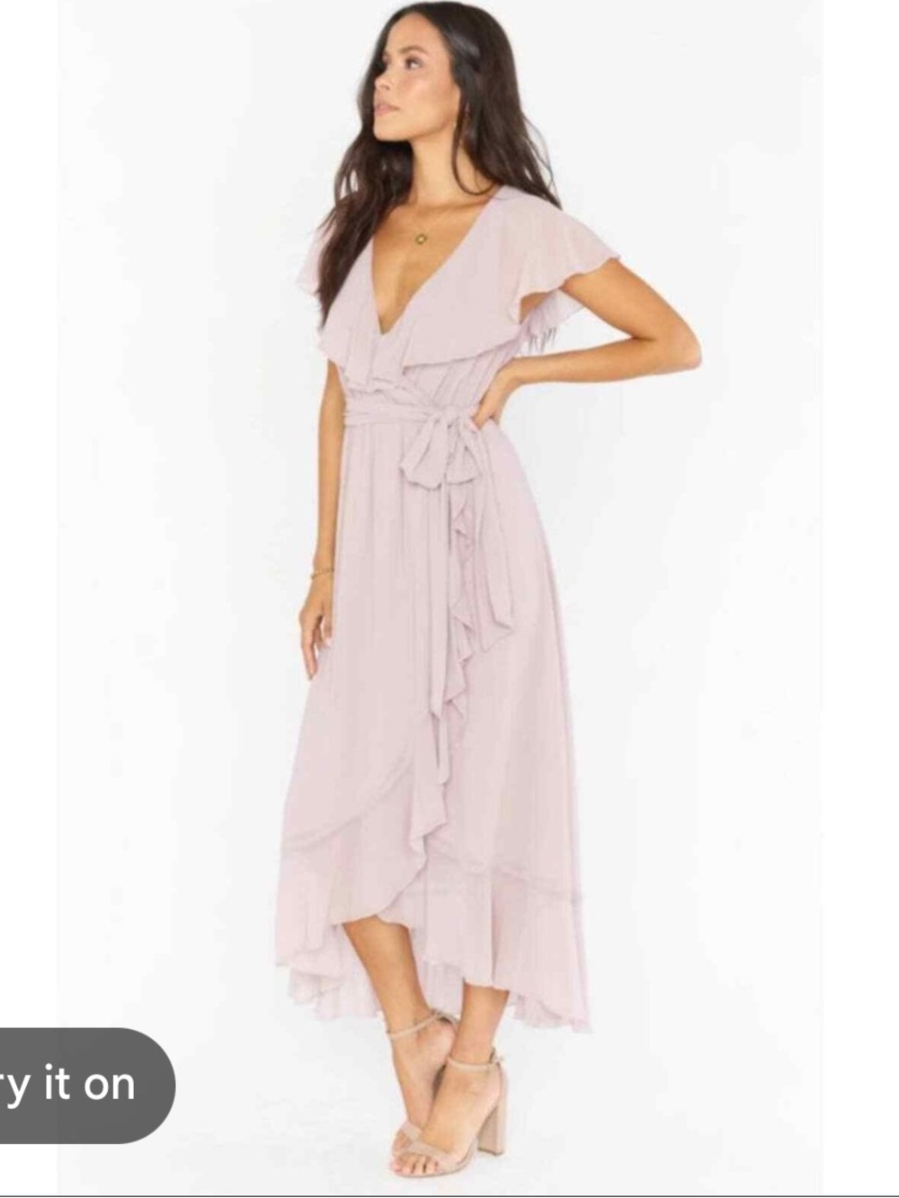 Show me your Mumu Jesse Ruffle Dress